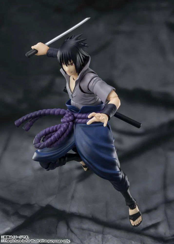 Sasuke Uchiha Naruto Shippuden S.H. Figuarts Figurka 15 cm - Image 4