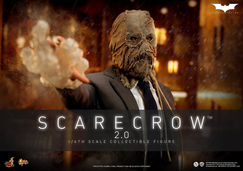 Scarecrow 2.0 DC Batman Begins Movie Masterpiece 1/6 Figurka 30 cm - Image 2
