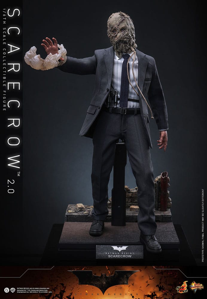Scarecrow 2.0 DC Batman Begins Movie Masterpiece 1/6 Figurka 30 cm - Image 6