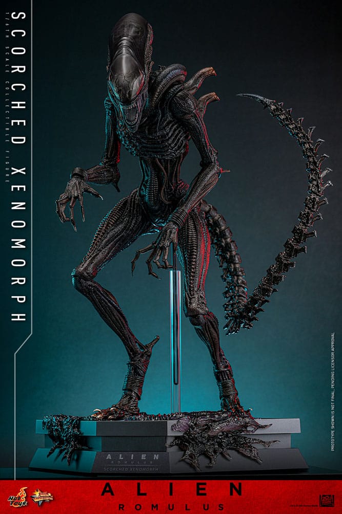 Scorched Xenomorph Alien: Romulus Movie Masterpiece 1/6 Figurka 44 cm - Image 10