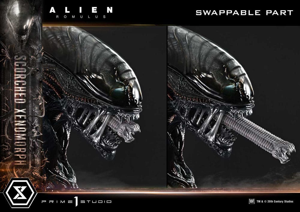 Scorched Xenomorph Alien: Romulus Museum Masterline XL 1/3 Figurka 98 cm - Image 4