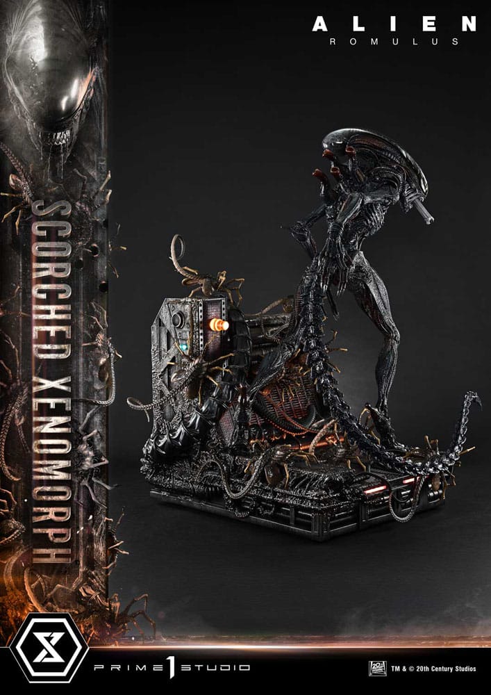 Scorched Xenomorph Alien: Romulus Museum Masterline XL 1/3 Figurka 98 cm - Image 9