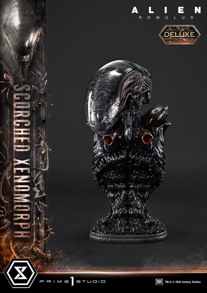 Scorched Xenomorph Alien: Romulus Museum Masterline XL Deluxe Bonus Version 1/3 Figurka 98 cm - Image 13