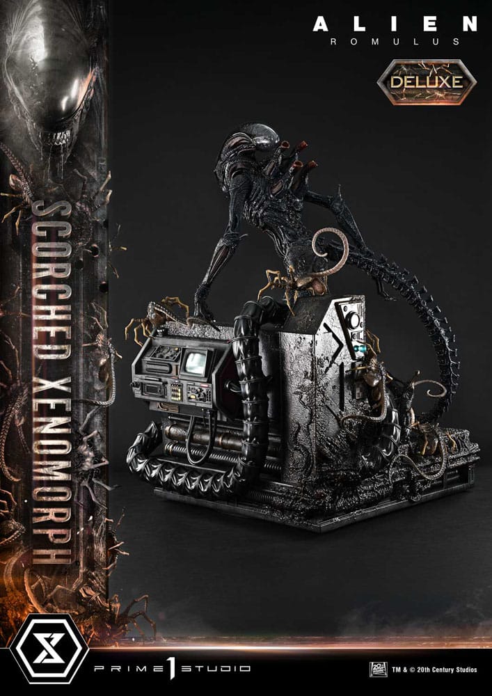 Scorched Xenomorph Alien: Romulus Museum Masterline XL Deluxe Version 1/3 Figurka 98 cm - Image 7