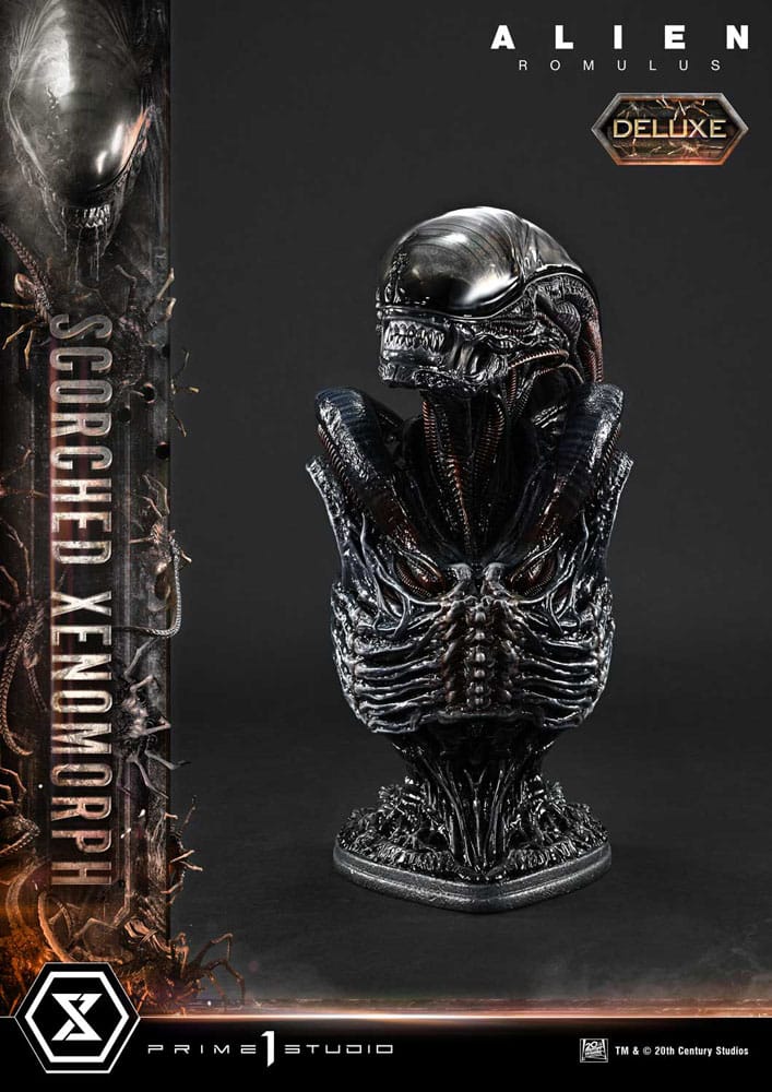 Scorched Xenomorph Alien: Romulus Museum Masterline XL Deluxe Version 1/3 Figurka 98 cm - Image 9