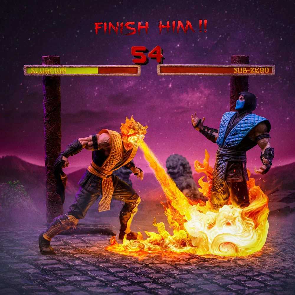 Scorpion Fatality Mortal Kombat Deluxe Art Scale 1/10 Figurka 27 cm - Image 12