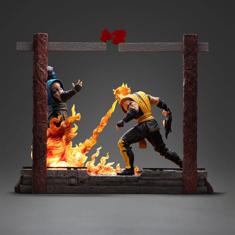 Scorpion Fatality Mortal Kombat Deluxe Art Scale 1/10 Figurka 27 cm - Image 14