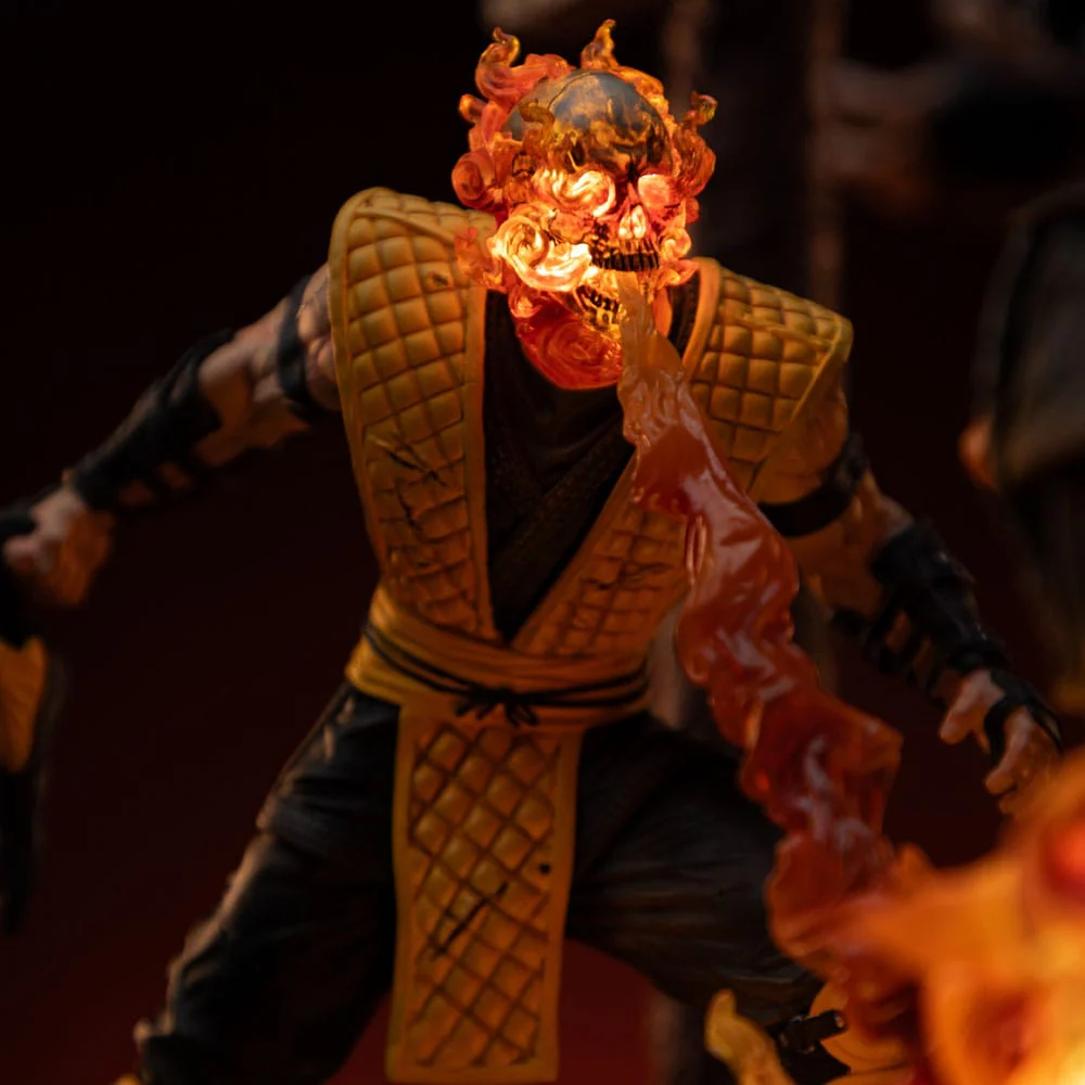 Scorpion Fatality Mortal Kombat Deluxe Art Scale 1/10 Figurka 27 cm - Image 4