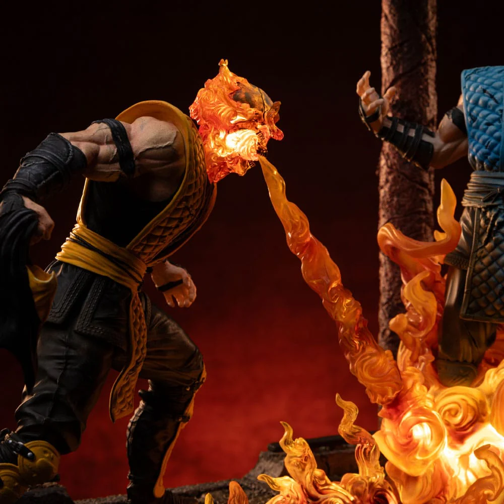 Scorpion Fatality Mortal Kombat Deluxe Art Scale 1/10 Figurka 27 cm - Image 9