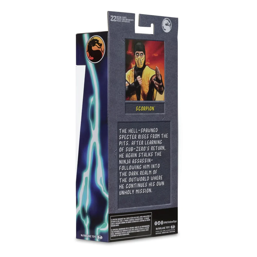 Scorpion Mortal Kombat Klassics Figurka 18 cm - Image 9
