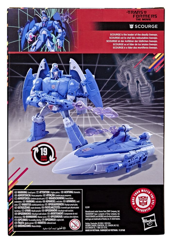 Scourge The Transformers: The Movie Studio Series Voyager Class MTMTE Collection Figurka 17 cm - Image 2