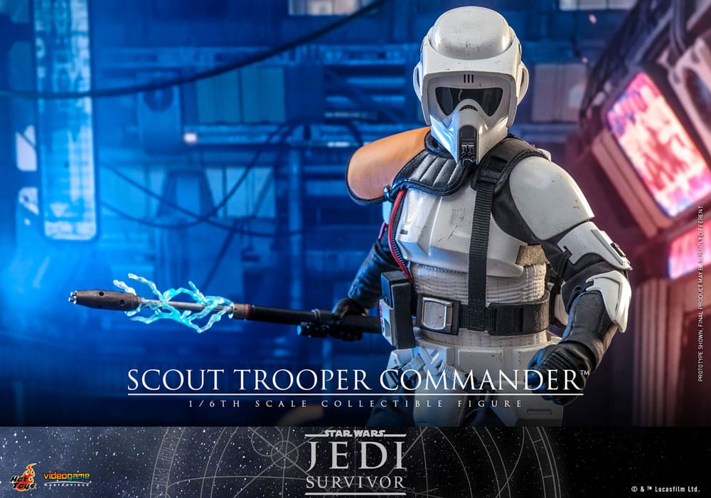 Scout Trooper Commander Star Wars: Jedi Survivor Videogame Masterpiece 1/6 Figurka 30 cm - Image 11