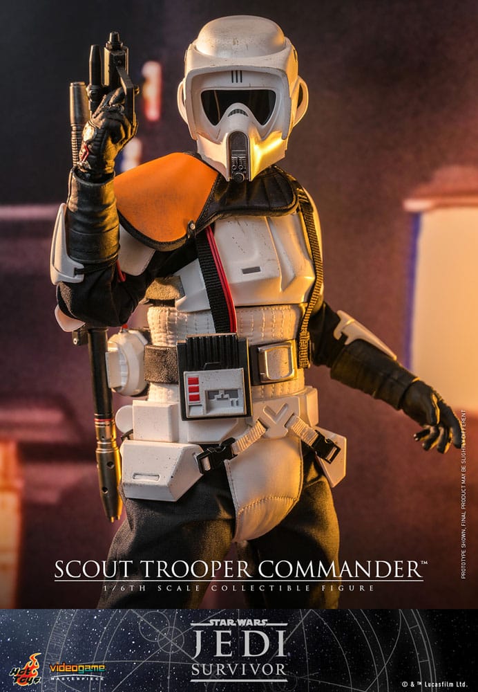Scout Trooper Commander Star Wars: Jedi Survivor Videogame Masterpiece 1/6 Figurka 30 cm - Image 3