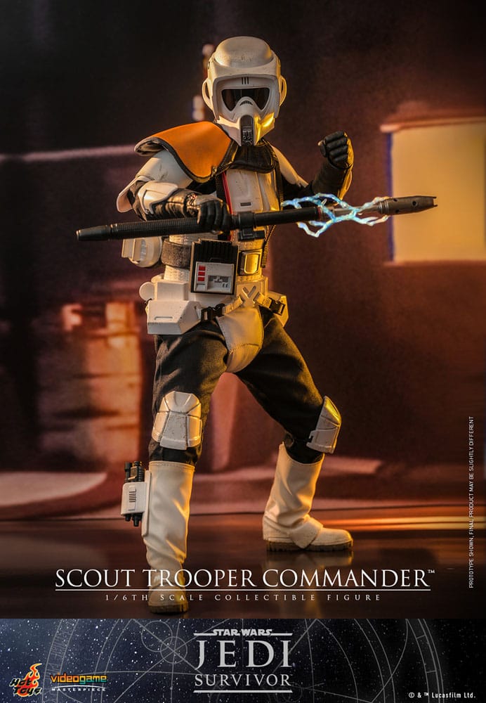 Scout Trooper Commander Star Wars: Jedi Survivor Videogame Masterpiece 1/6 Figurka 30 cm - Image 4