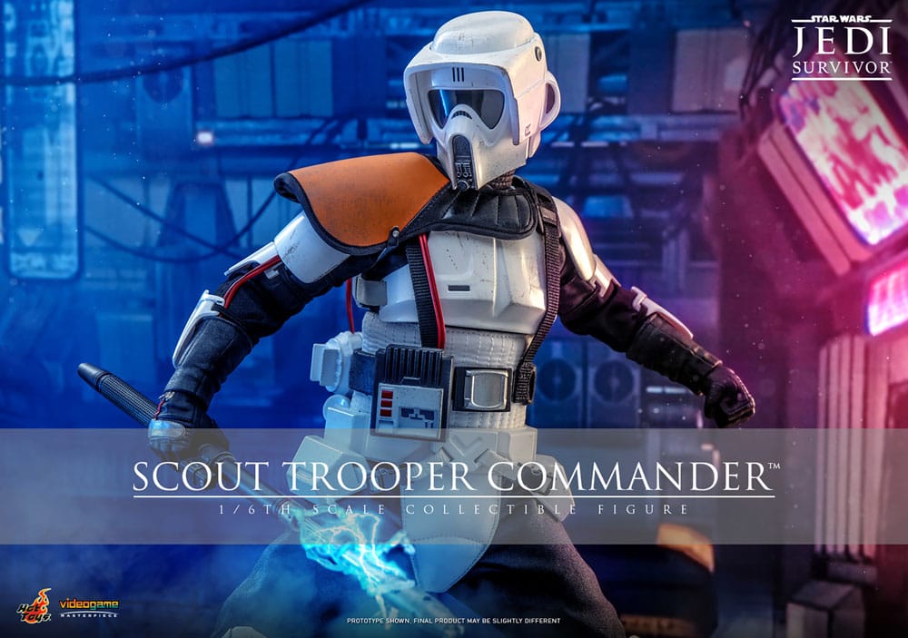 Scout Trooper Commander Star Wars: Jedi Survivor Videogame Masterpiece 1/6 Figurka 30 cm - Image 6