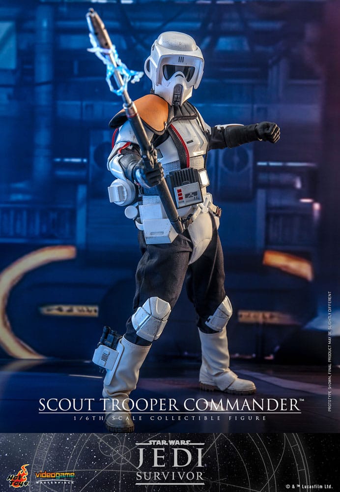 Scout Trooper Commander Star Wars: Jedi Survivor Videogame Masterpiece 1/6 Figurka 30 cm - Image 8