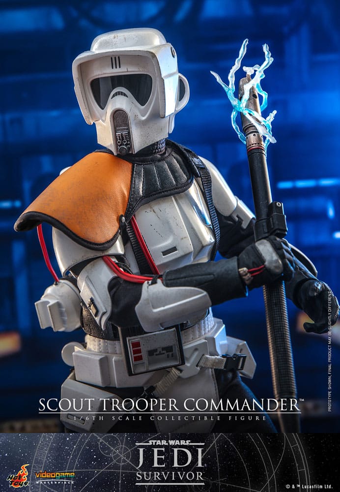 Scout Trooper Commander Star Wars: Jedi Survivor Videogame Masterpiece 1/6 Figurka 30 cm - Image 9