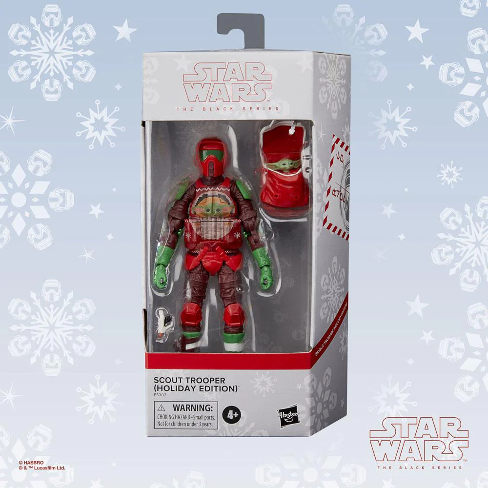 Scout Trooper Holiday Edition Star Wars Black Series Figurka 15 cm - Image 2
