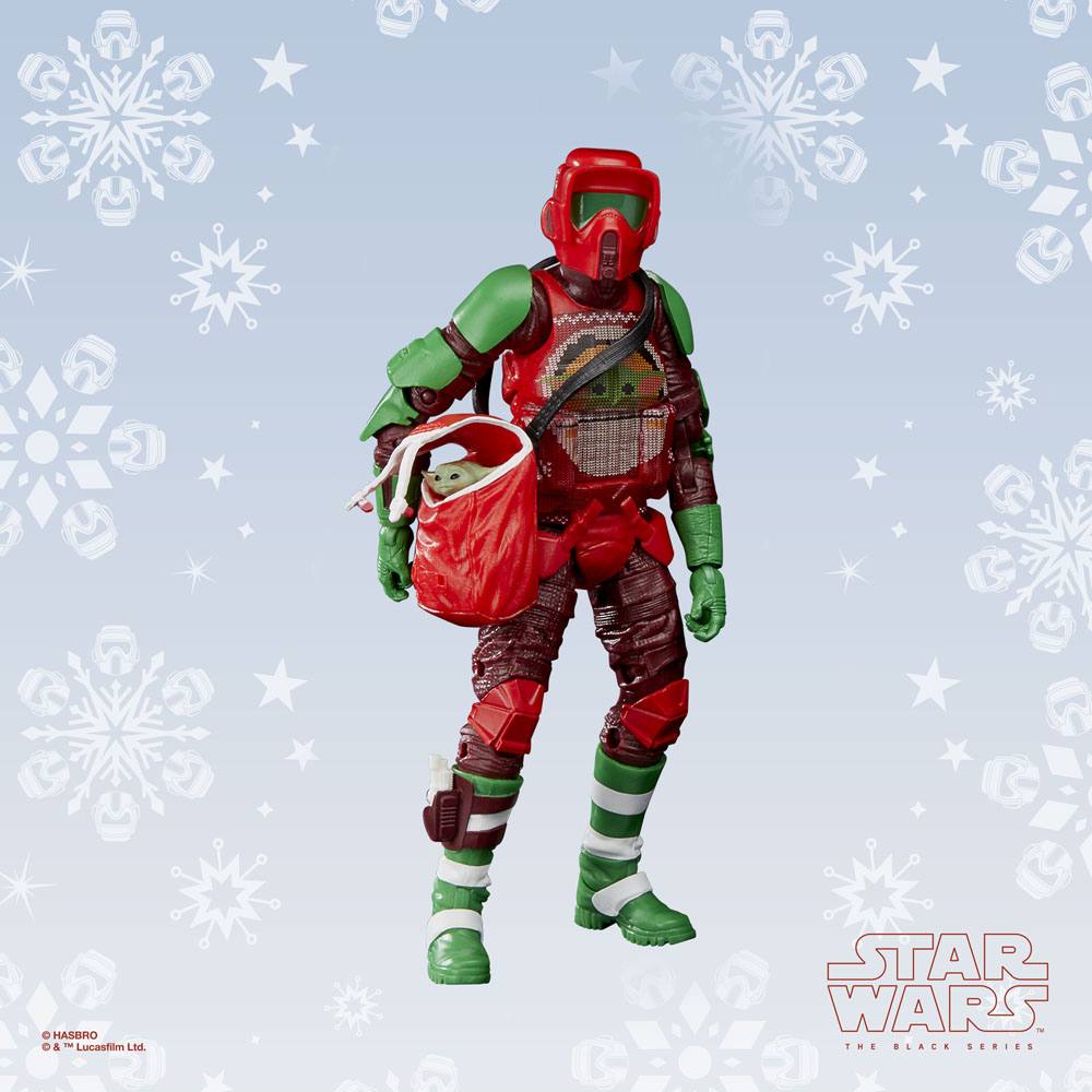 Scout Trooper Holiday Edition Star Wars Black Series Figurka 15 cm - Image 3