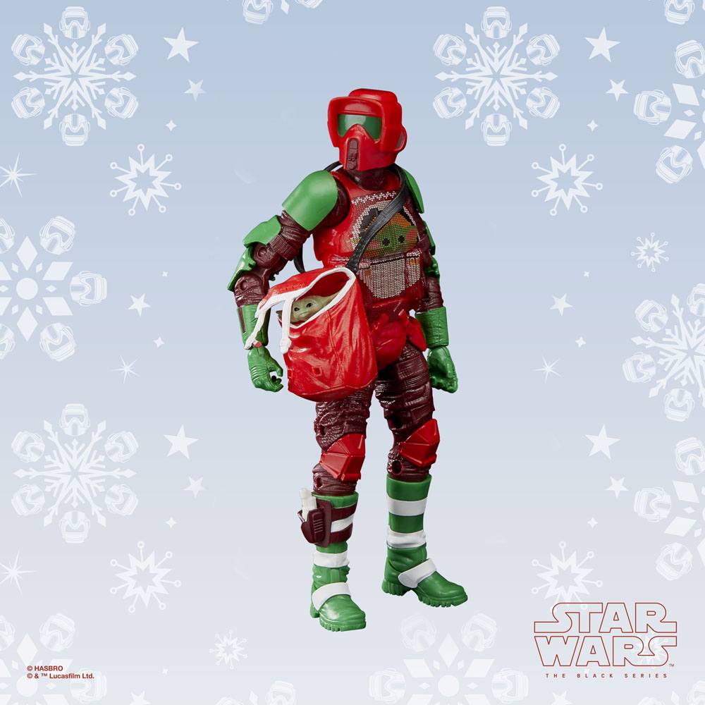 Scout Trooper Holiday Edition Star Wars Black Series Figurka 15 cm - Image 4