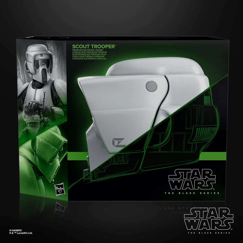 Scout Trooper Star Wars Black Series Electronic Helmet Replika - Image 10