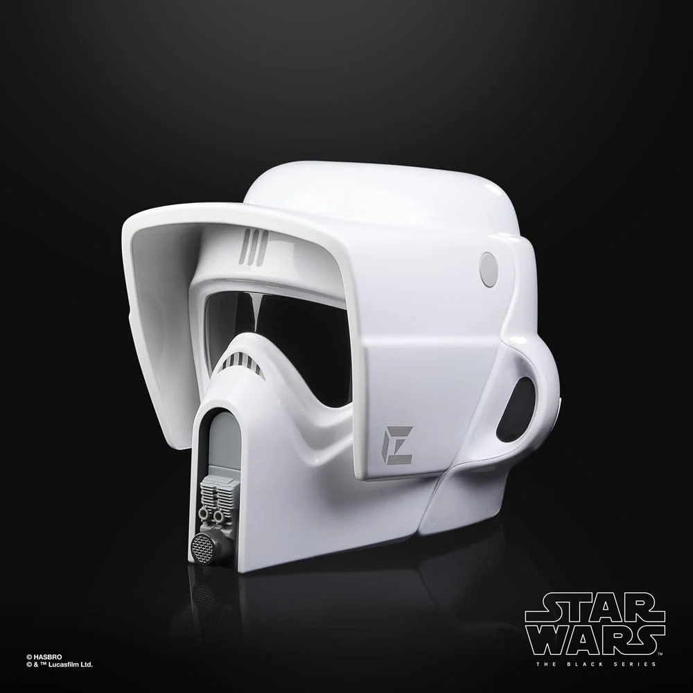 Scout Trooper Star Wars Black Series Electronic Helmet Replika - Image 3