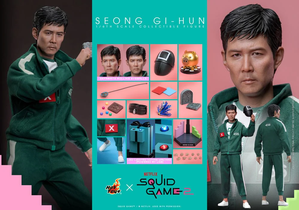 Seong Gi-hun Squid Game 2 1/6 Figurka 30 cm - Image 21
