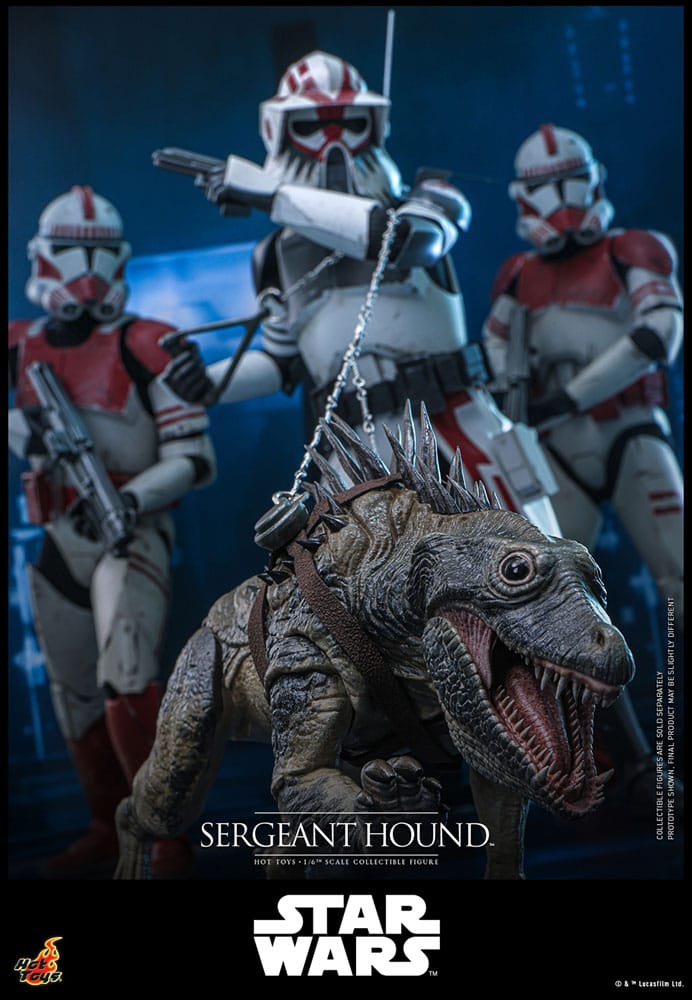 Sergeant Hound Star Wars: The Clone Wars 1/6 Figurka 30 cm - Image 13