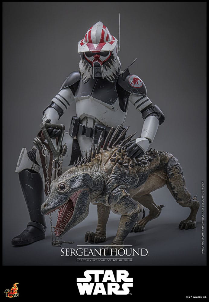 Sergeant Hound Star Wars: The Clone Wars 1/6 Figurka 30 cm - Image 4