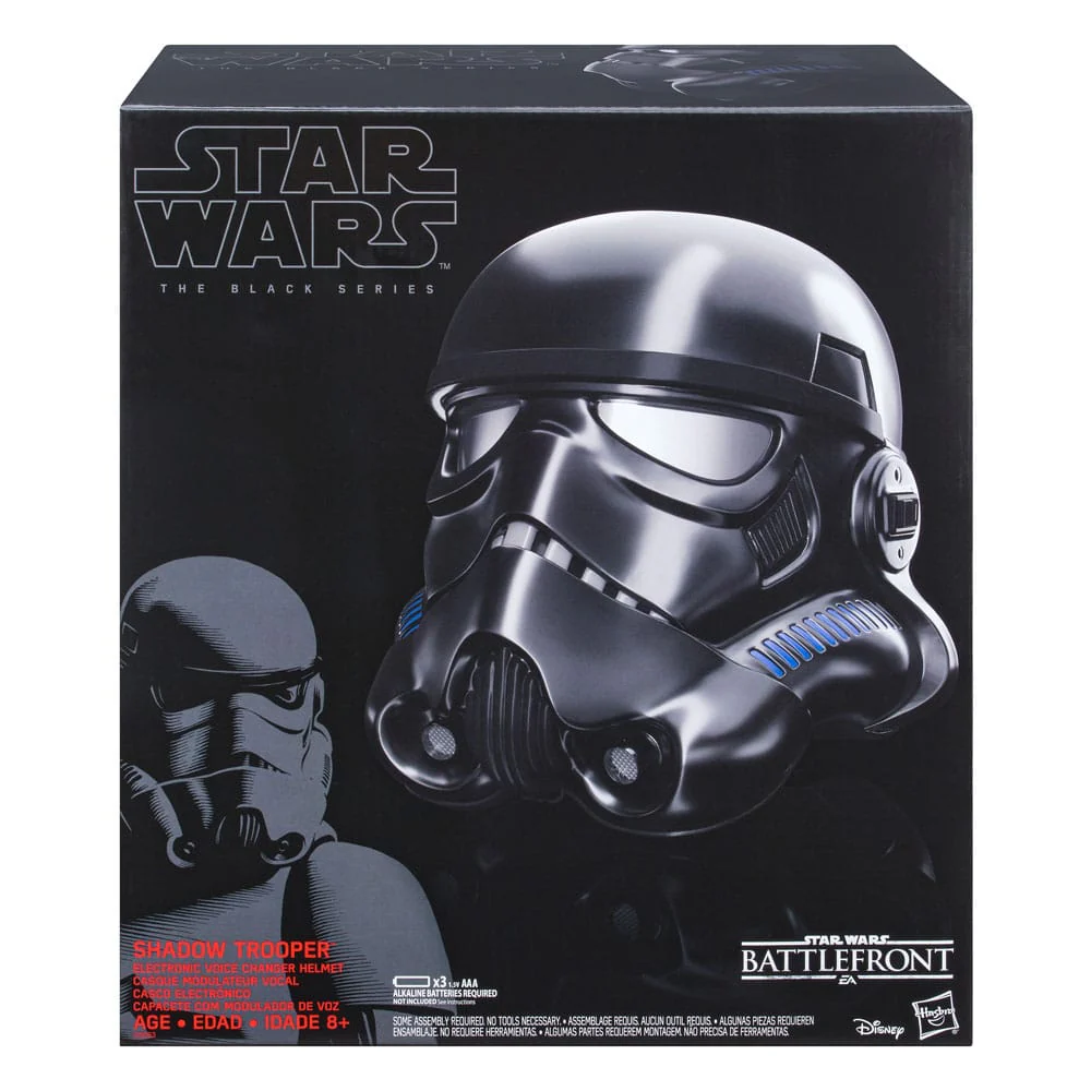 Shadow Trooper Star Wars: Battlefront Black Series Electronic Helmet Replika - Image 2