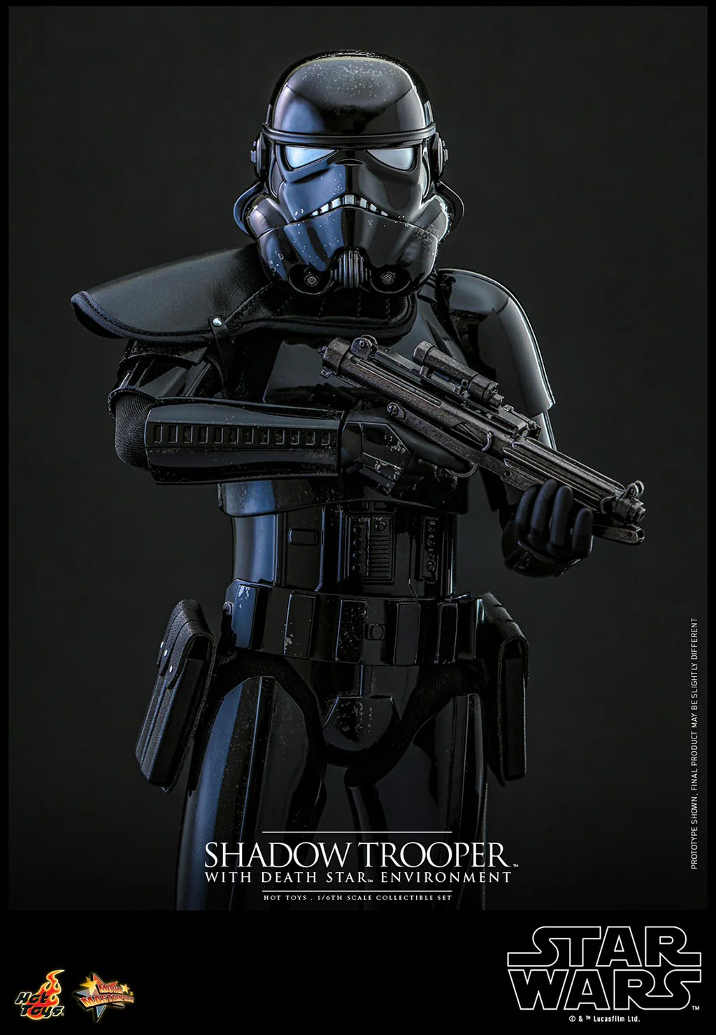 Shadow Trooper with Death Star Environment Star Wars The Power of The Dark Side 1:6 Figurka 35 cm - Image 9
