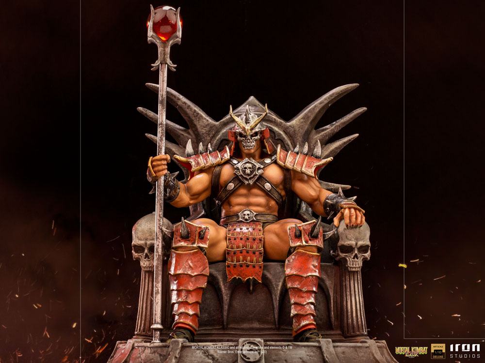 Shao Khan Mortal Kombat Deluxe BDS Art Scale 1/10 Figurka 25 cm - Image 14