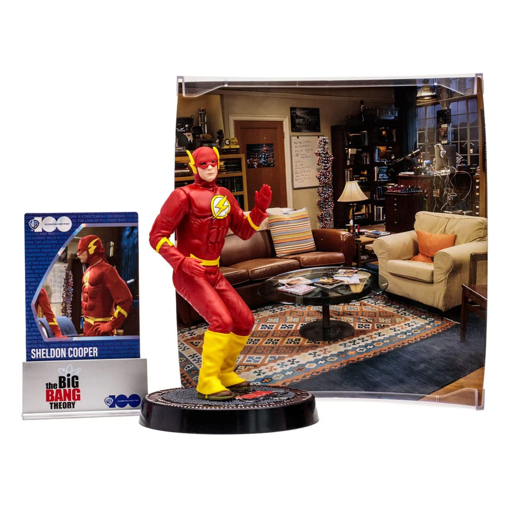 Sheldon Cooper as The Flash The Big Bang Theory Movie Maniacs Figurka 15 cm - Image 8