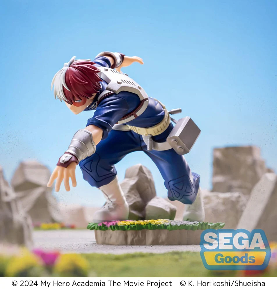 Shoto Todoroki My Hero Academia: You´re Next Xross Link Anime Figurka 12 cm - Image 2