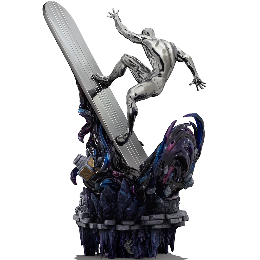 Silver Surfer Infinity Gauntlet Diorama Deluxe Art Scale 1/10 Figurka 36 cm - Image 3
