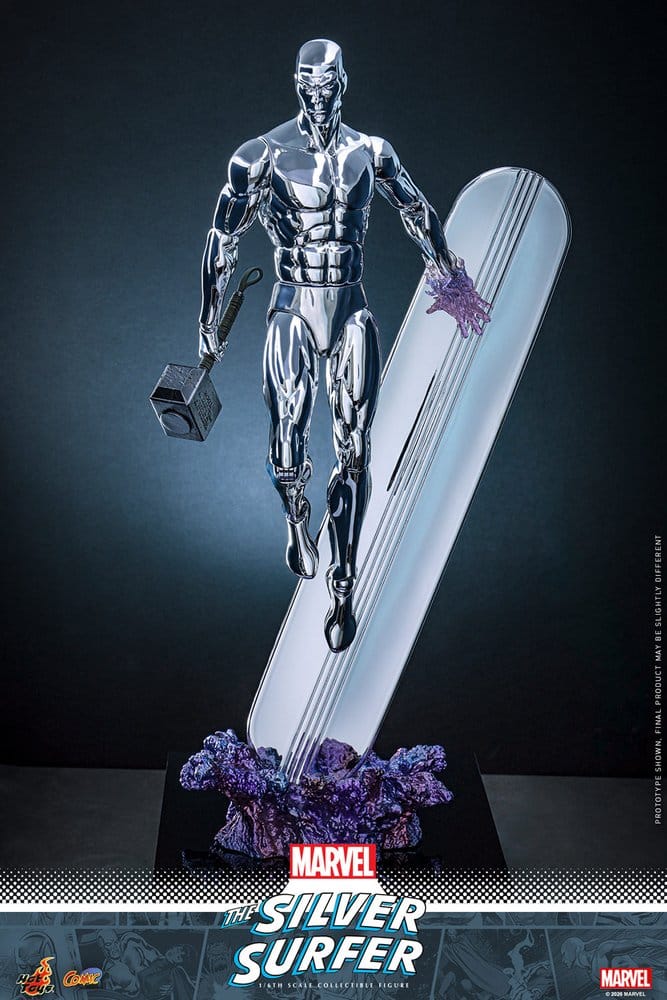 Silver Surfer Marvel 1/6 Figurka 32 cm - Image 12