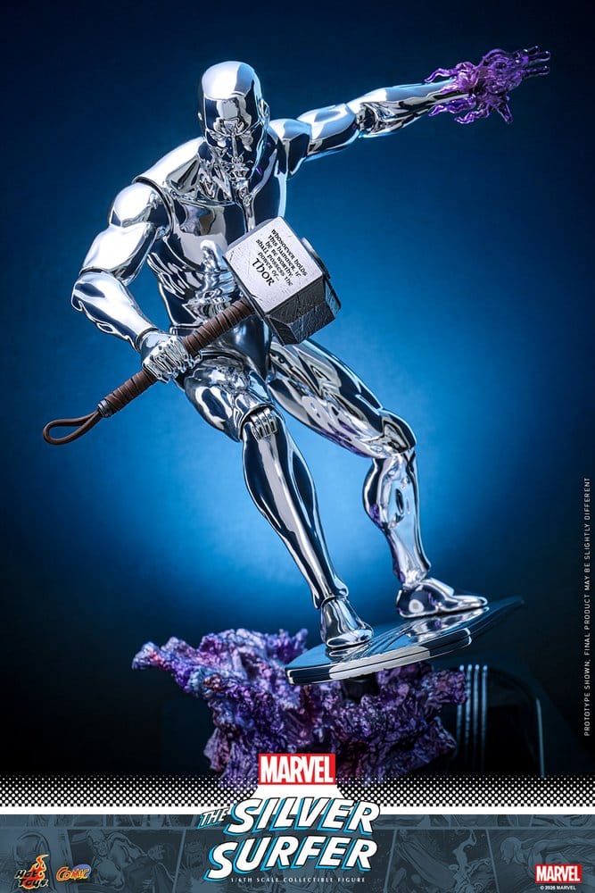 Silver Surfer Marvel 1/6 Figurka 32 cm - Image 15
