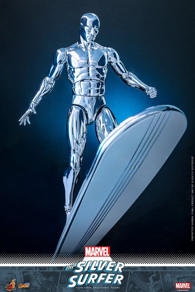 Silver Surfer Marvel 1/6 Figurka 32 cm - Image 3