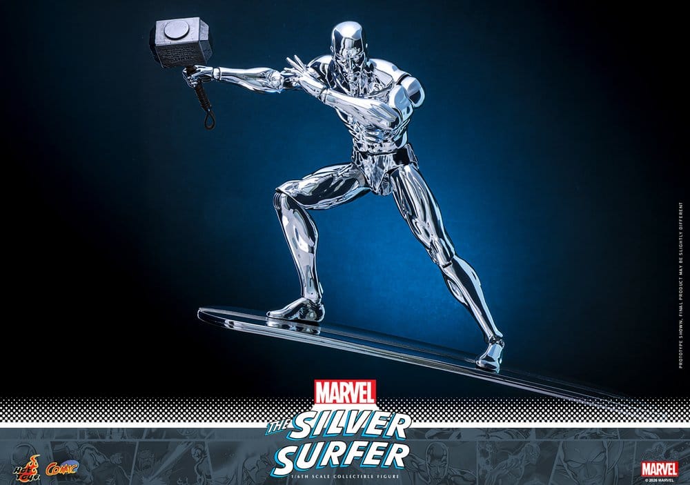 Silver Surfer Marvel 1/6 Figurka 32 cm - Image 8