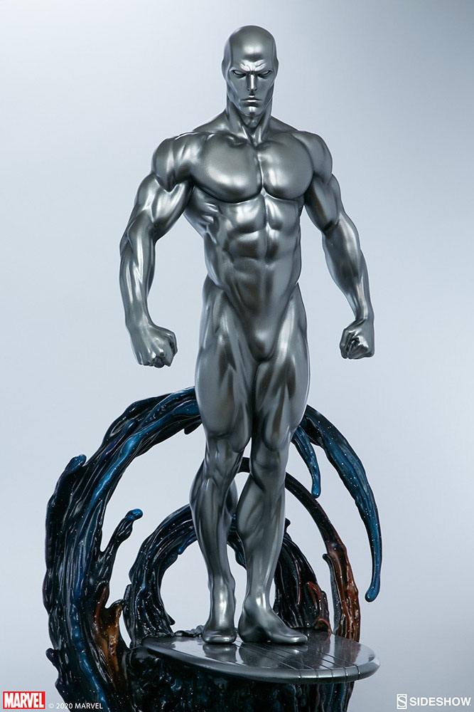 Silver Surfer Marvel Maquette Figurka 65 cm - Image 10