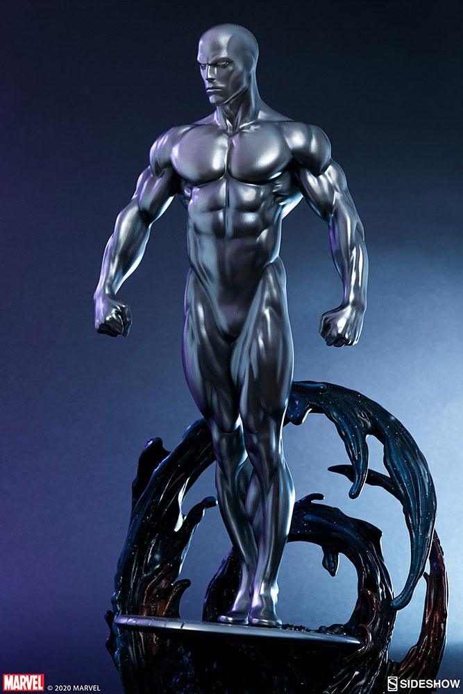 Silver Surfer Marvel Maquette Figurka 65 cm - Image 20