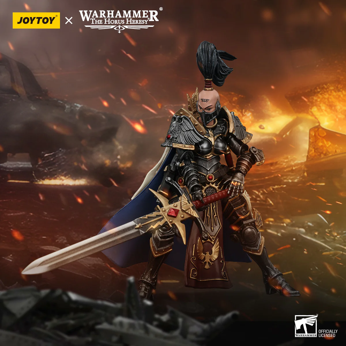 Sisters of SilenceKnight-Commander Jenetia Krole Warhammer The Horus Heresy Figurka 19 cm - Image 6