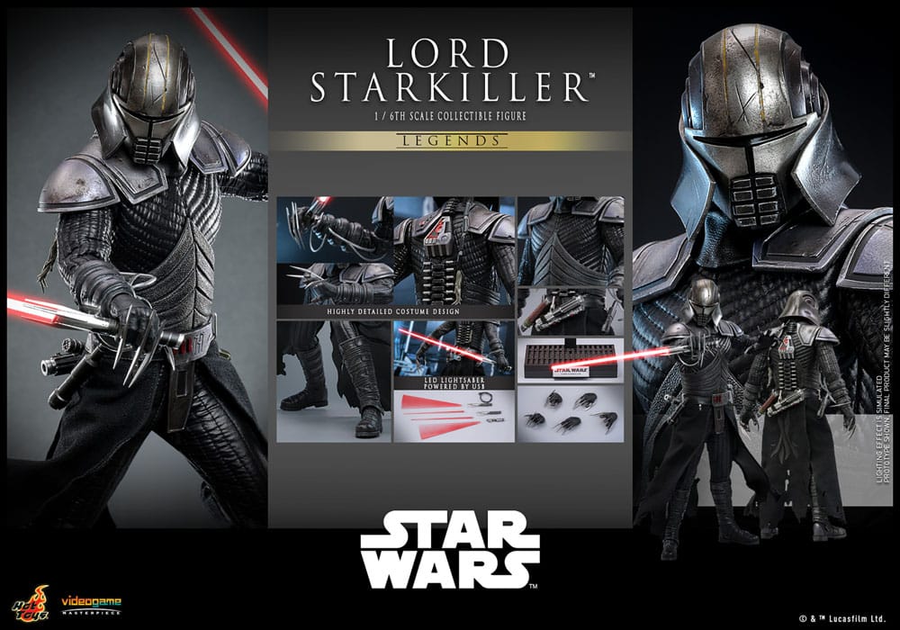 Sith Lord Starkiller Star Wars Legends Videogame Masterpiece 1/6 Figurka 31 cm - Image 17