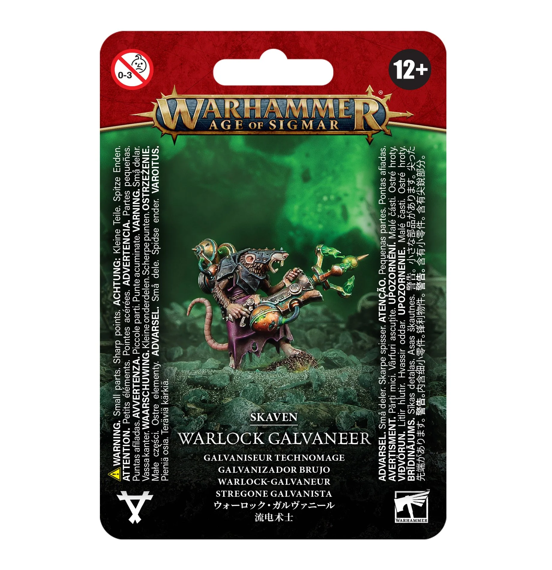 Skaven Warlock Galvaneer Warhammer Age of Sigmar