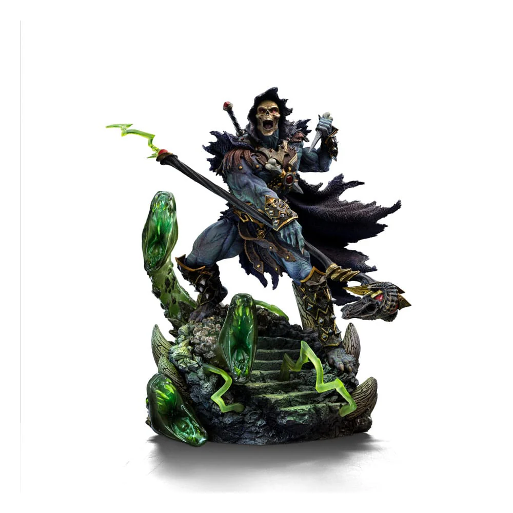 Skeletor Unleashed Masters of the Universe Deluxe Art Scale 1/10 Figurka 23 cm