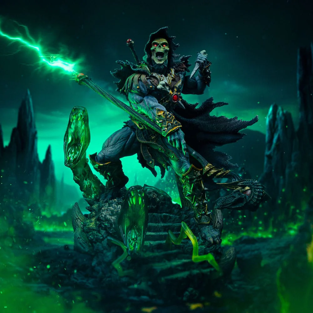 Skeletor Unleashed Masters of the Universe Deluxe Art Scale 1/10 Figurka 23 cm - Image 9