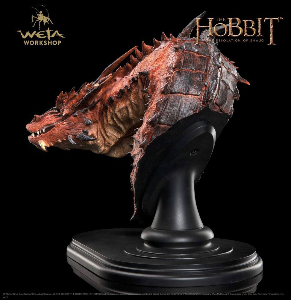 Smaug The Terrible The Hobbit Bust Figurka 36 cm - Image 17