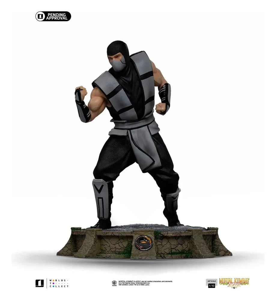 Smoke Mortal Kombat Art Scale Ninjas Collection Exclusive 1/10 Figurka 21 cm