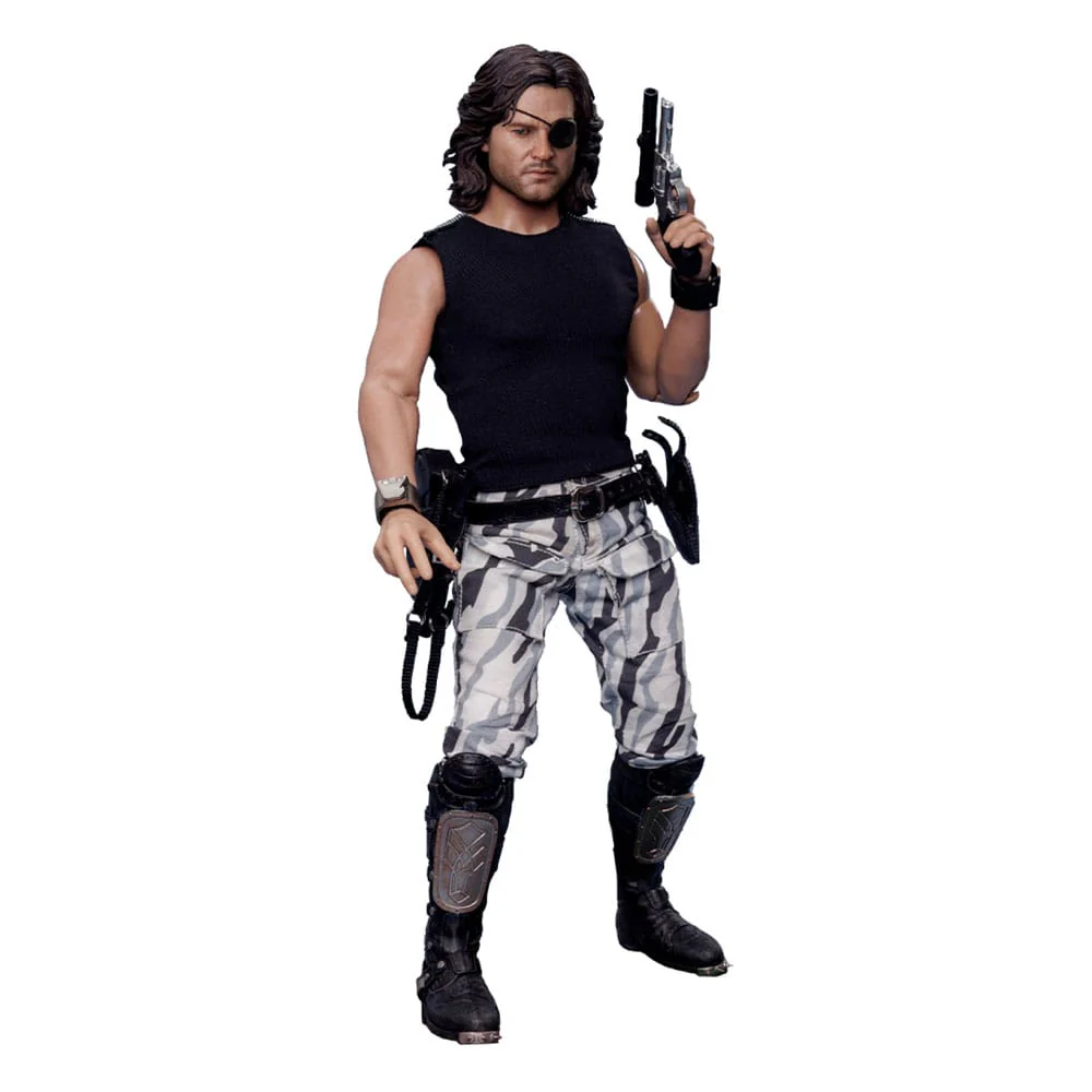 Snake Plissken Sculpted Hair Version Escape from New York Crown Series Action Figure 1/6 Figurka 30 cm