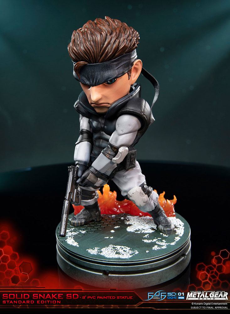 Solid Snake Metal Gear Solid SD Figurka 20 cm - Image 7